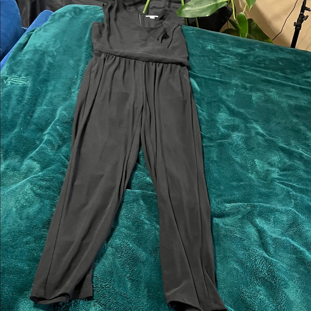 Bar III Classic Black Jumpsuit